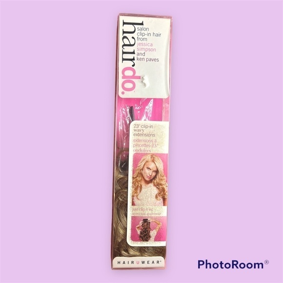 𝅺Hairdo HairUWear Honey Ginger 23” Clip-In Wavy Hair Extensions - Picture 3 of 5